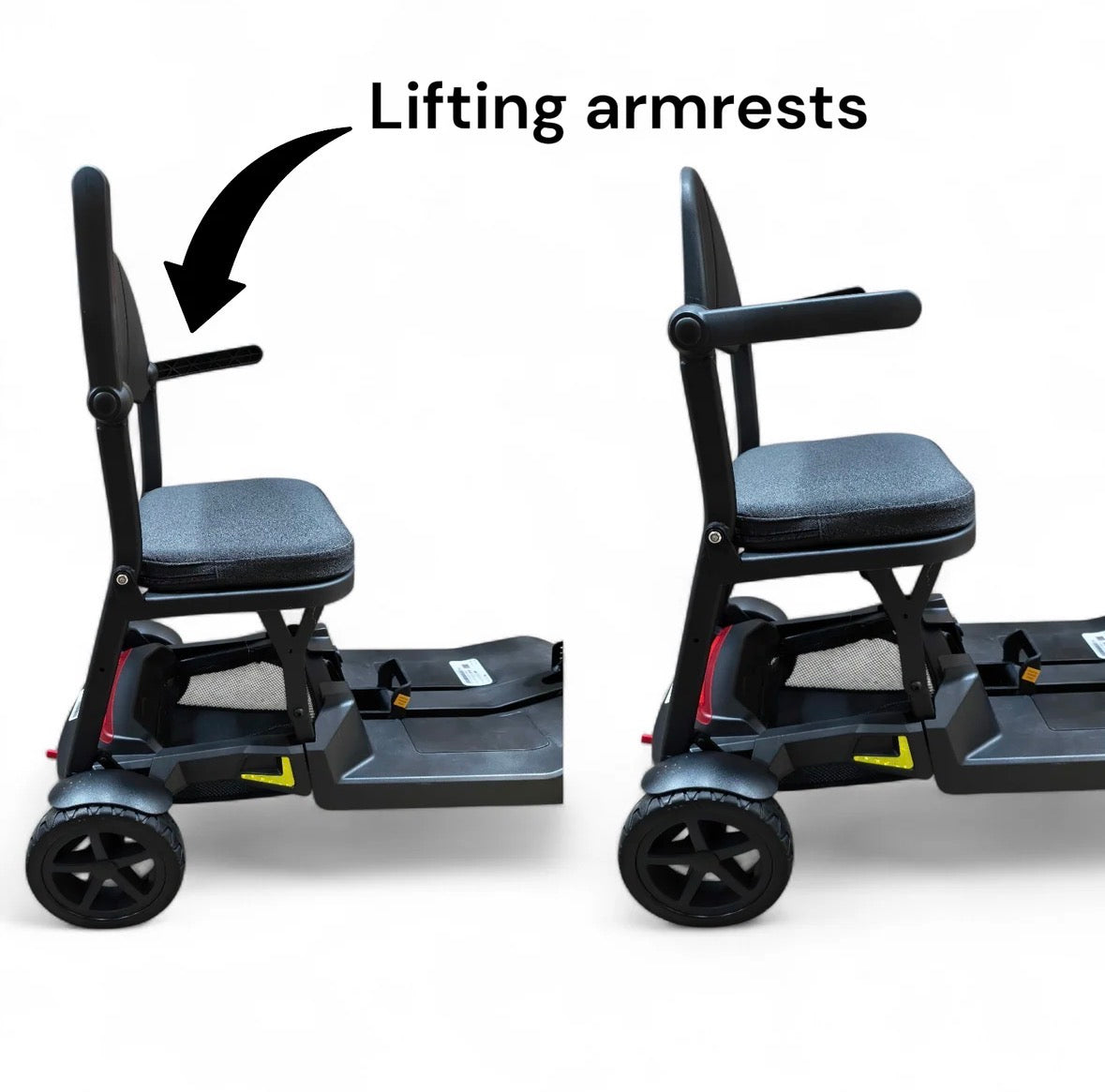 YL-985A Ultra Lightweight Folding Mobility Scooter–12 Mile Range,14Kg,Magnesium Frame