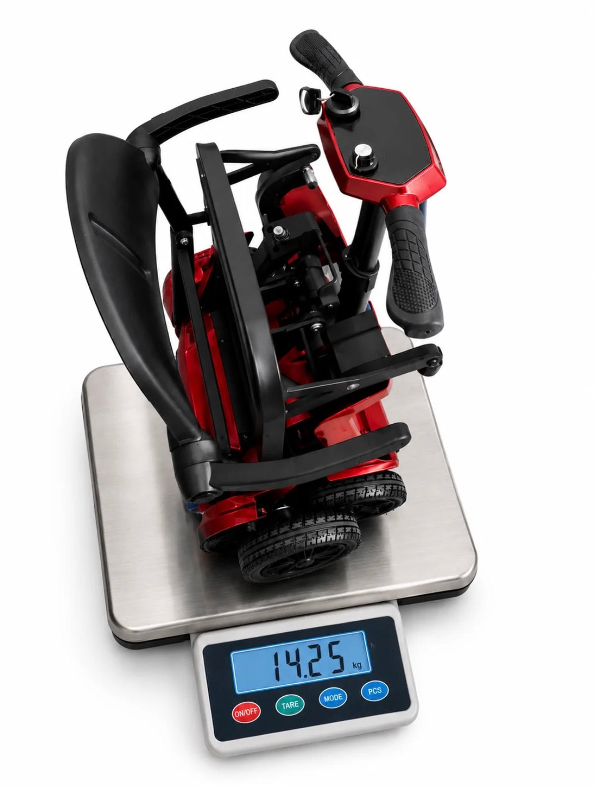 YL-985A Ultra Lightweight Folding Mobility Scooter–12 Mile Range,14Kg,Magnesium Frame