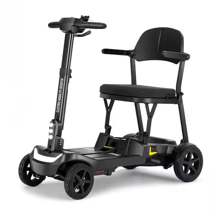 YL-985S Lightweight Folding Mobility Scooter,12 Mile Range,Aluminium Frame