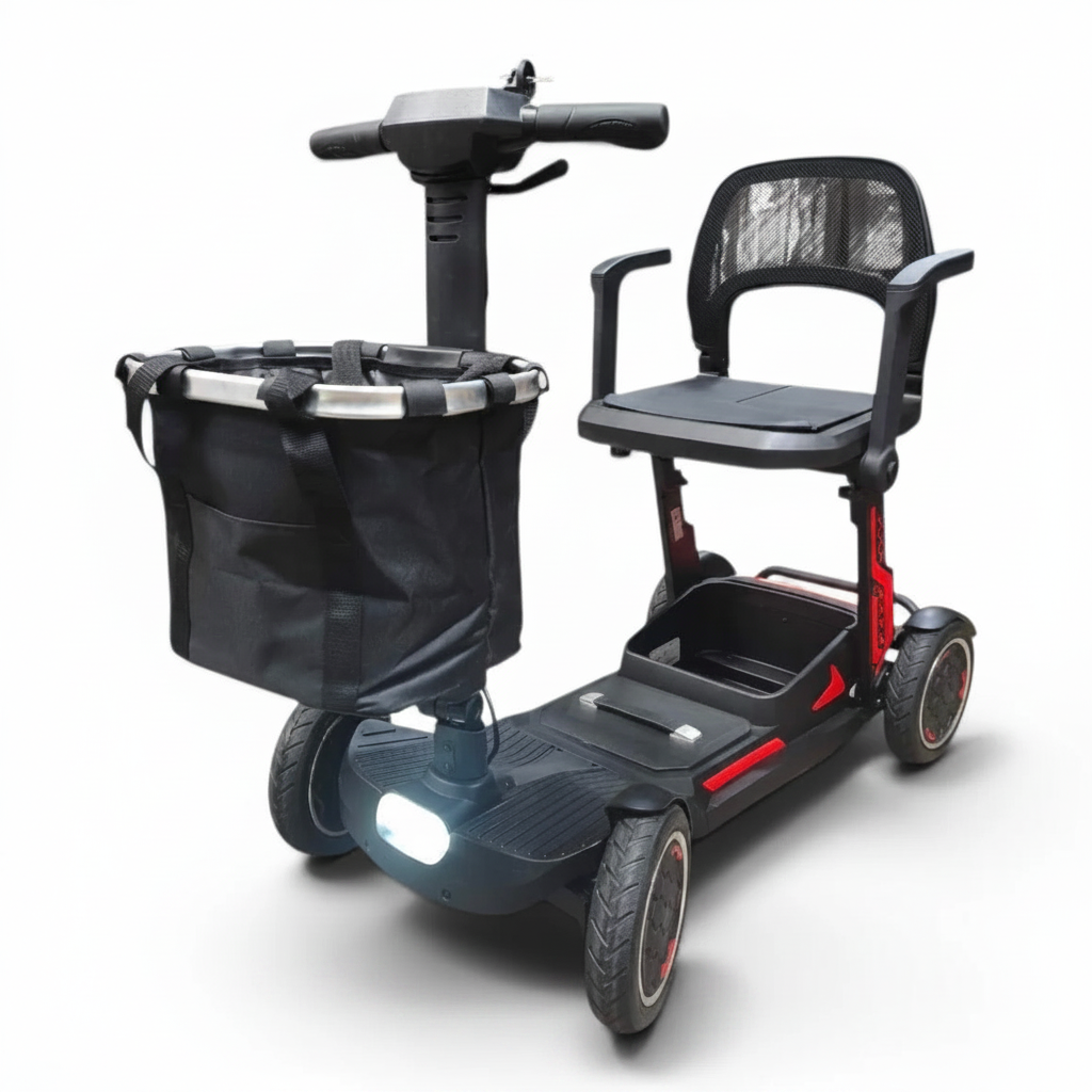 YL-966 Folding Mobility Scooter – Lightweight 19kg, Aluminium Frame, 10 Mile Range