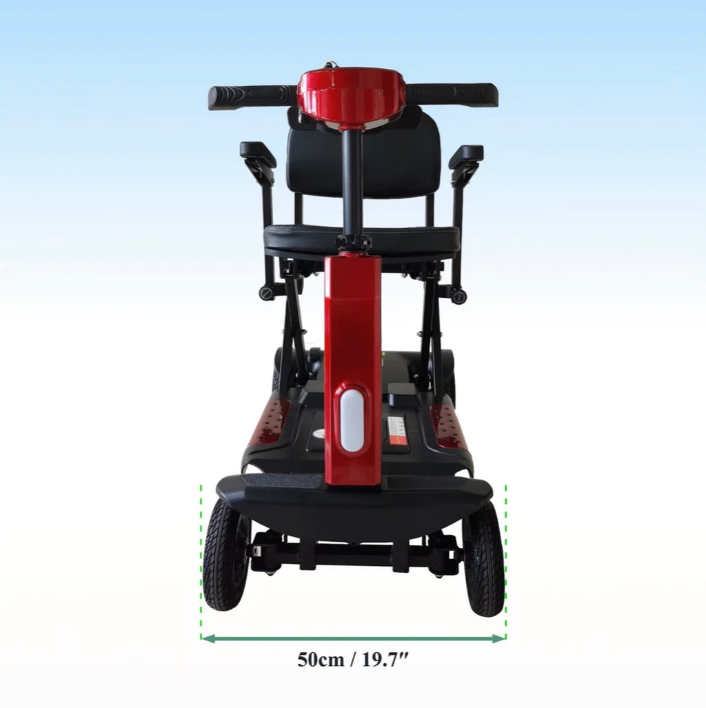 X5-Auto Folding Mobility Scooter With Remote,24Kg,12 Mile Range