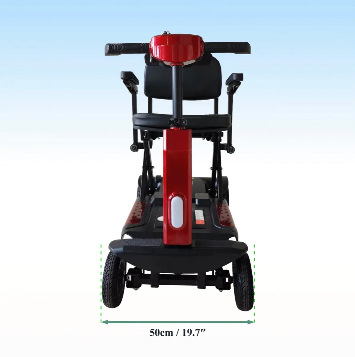X5-Auto Folding Mobility Scooter With Remote,24Kg,12 Mile Range